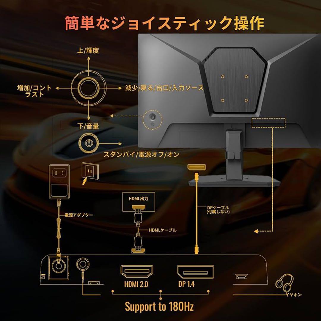 MINIFIRE モニター 180hz