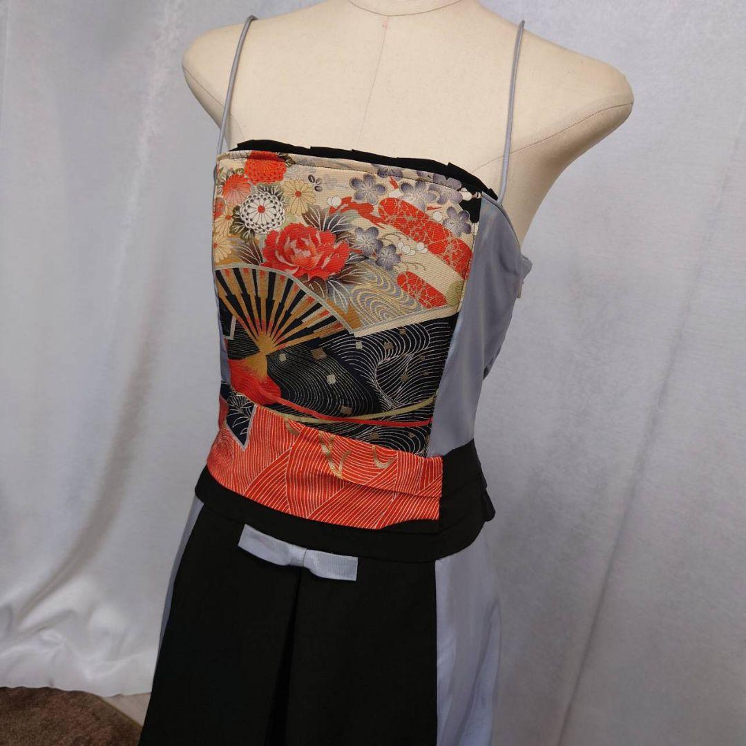 8号サイズ★一点物★希少な着物リメイクドレス