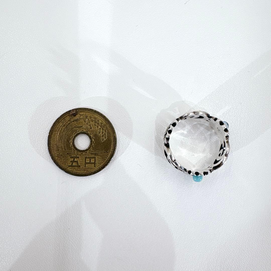 美品 グッチ ダブルG マザーオブパール リング 指輪 13号