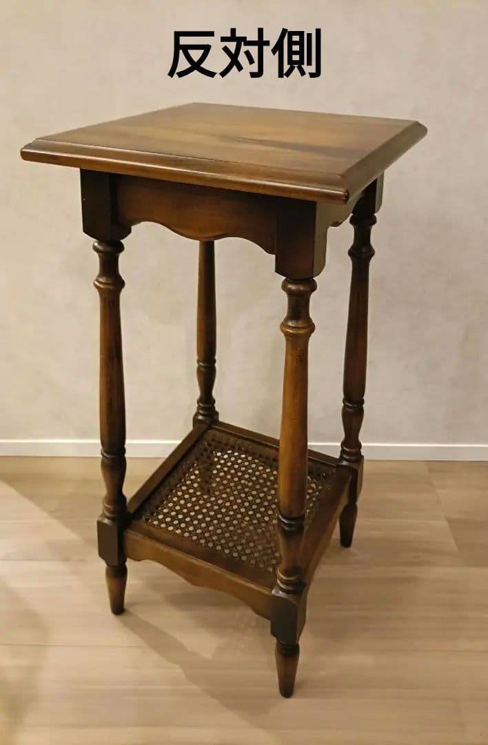 【McQ（マック）#古着】カリモク(karimoku)　花台　レトロ