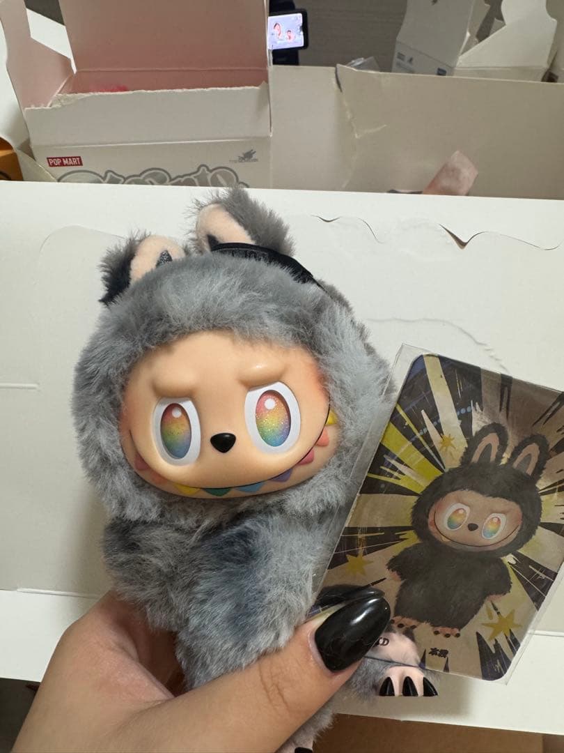 ぬいぐるみ labubu3.0