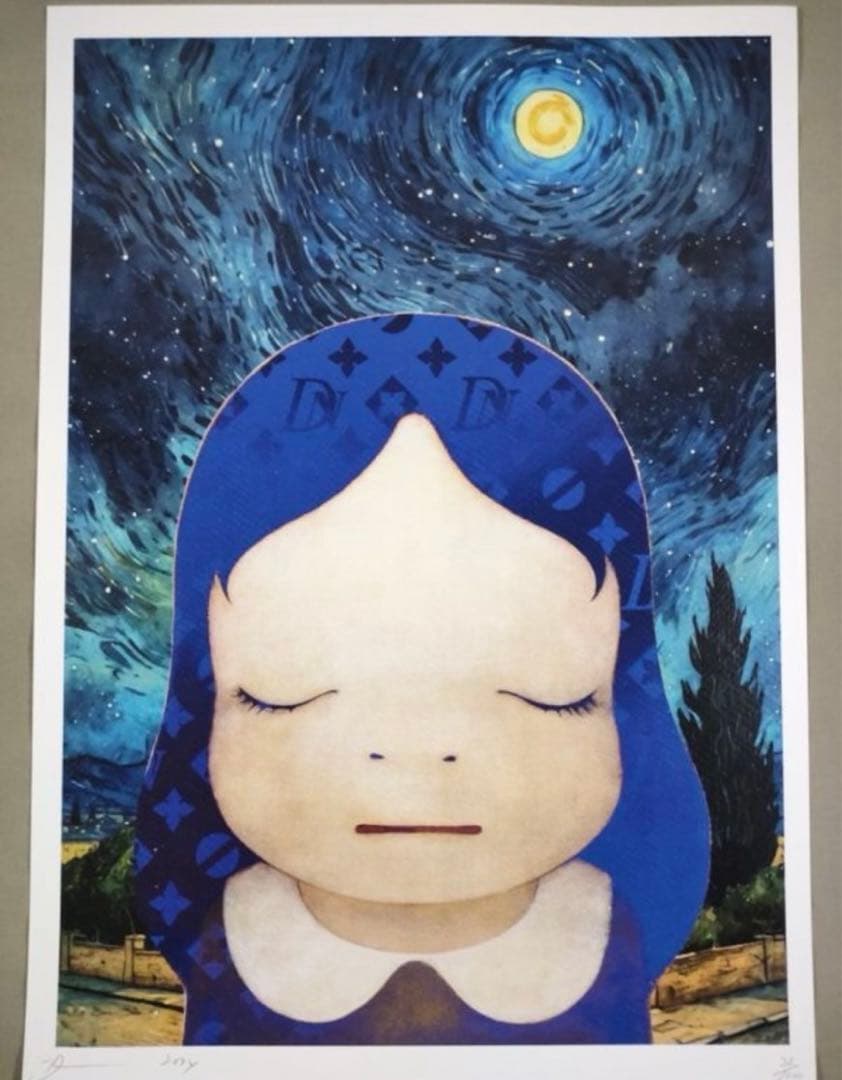 DEATH NYC 世界限定 現代アート 奈良美智 ロッタちゃん ゴッホ 星月夜