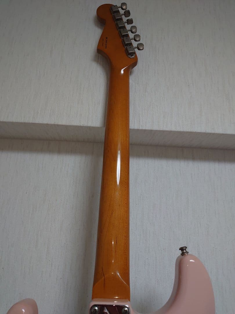 シェルピンクのストラトキャスター（フェンダーメキシコ）