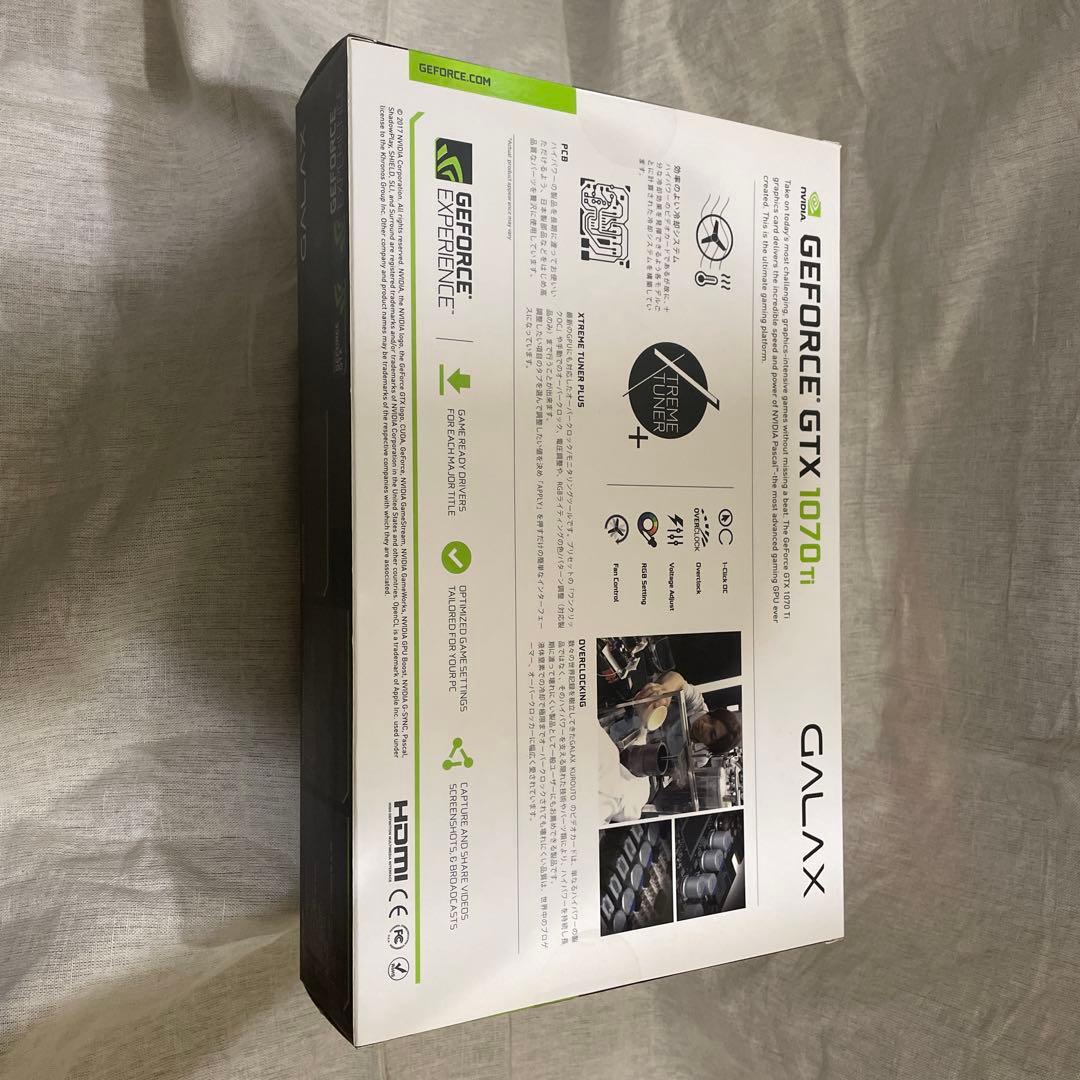 GALAX GTX 1070 Ti ホワイト