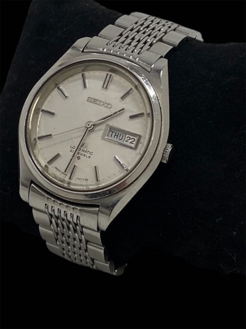 稼働品　セイコー ロードマチック 5606-7070自動巻　腕時計　26セ320