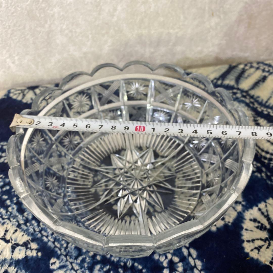 切子硝子　江戸切子　薩摩切子　鉢　ボール