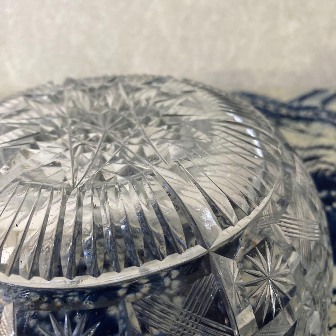 切子硝子　江戸切子　薩摩切子　鉢　ボール