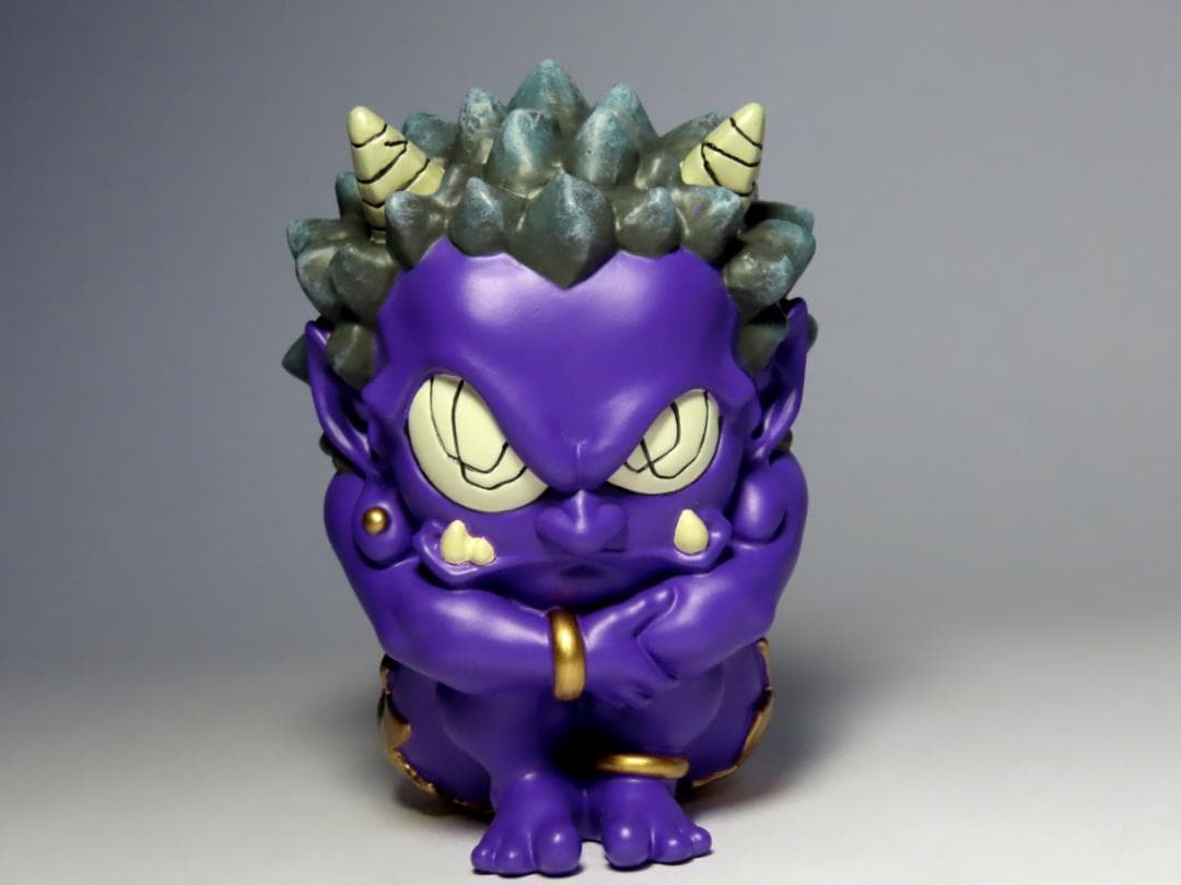 【瀧下和之】　　紫鬼　　桃太郎フィギュア