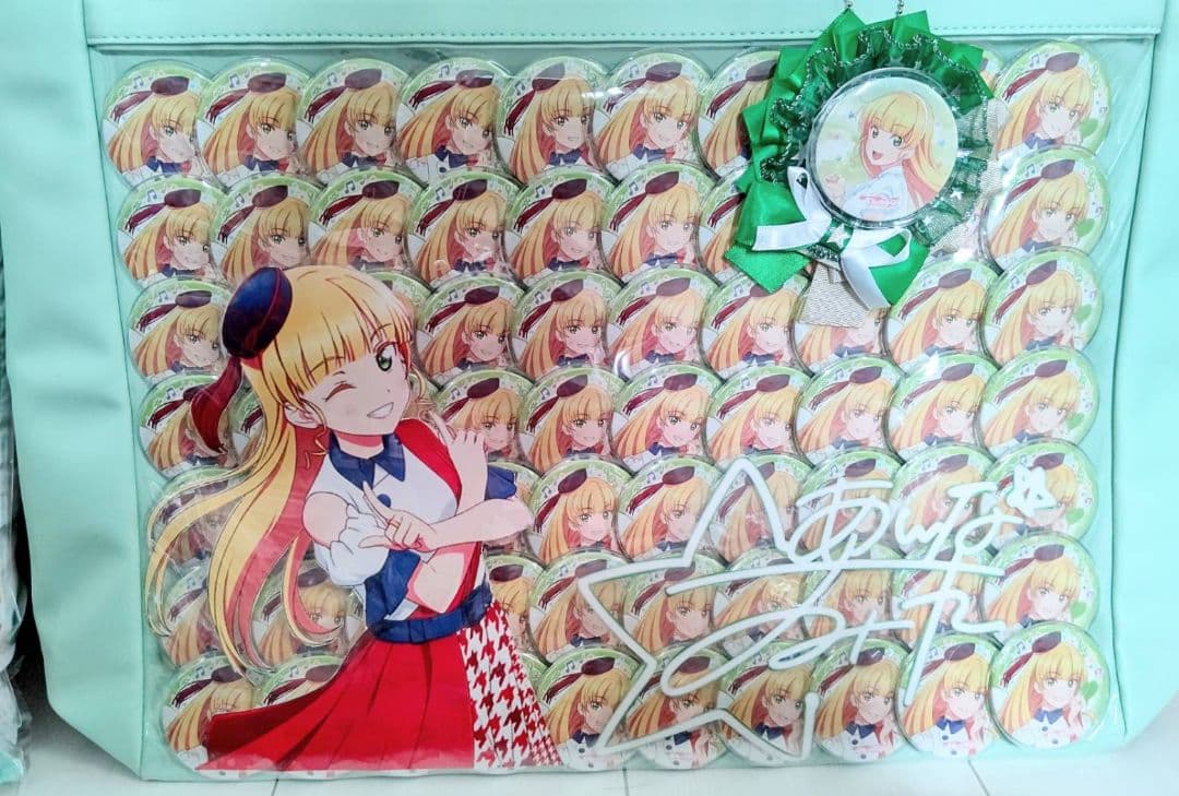 平安名すみれ 1stライブ 缶バッジ 痛バッグ