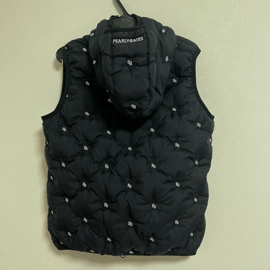 ⭐︎限定価格⭐︎パーリーゲイツ　ダウンベスト　星柄　0