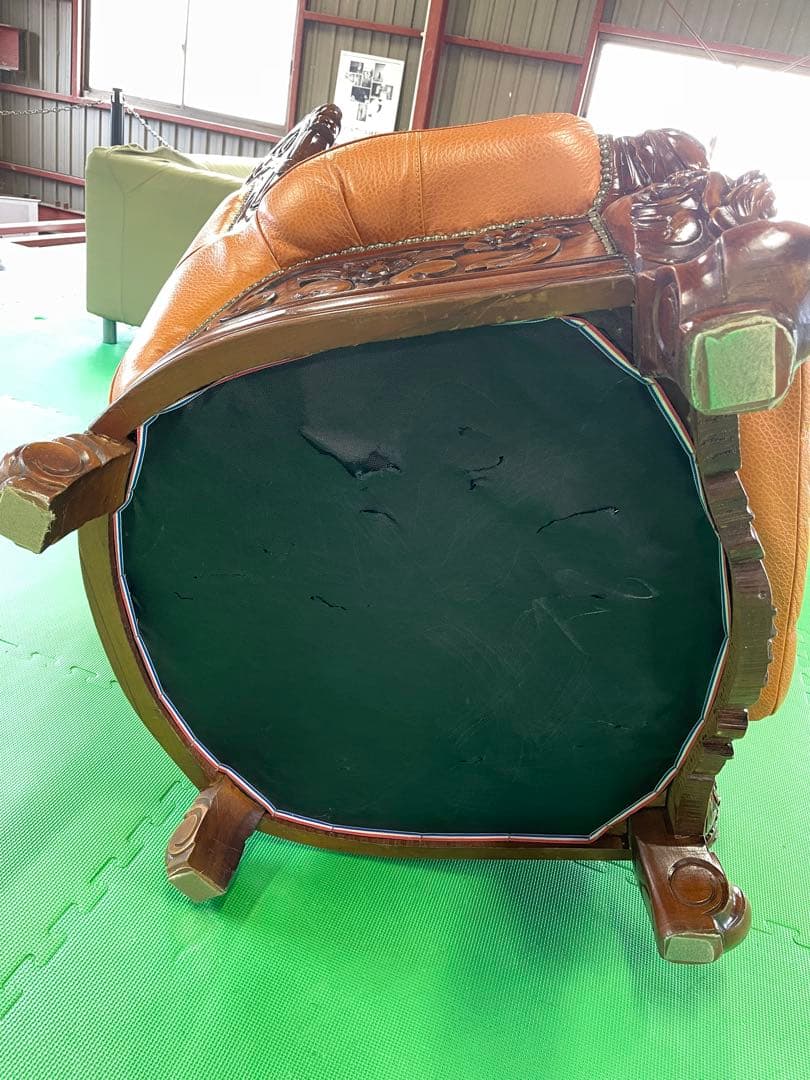 【お引き取り限定】アンティーク 大型ソファー 2組セット※バラ売り可能です！