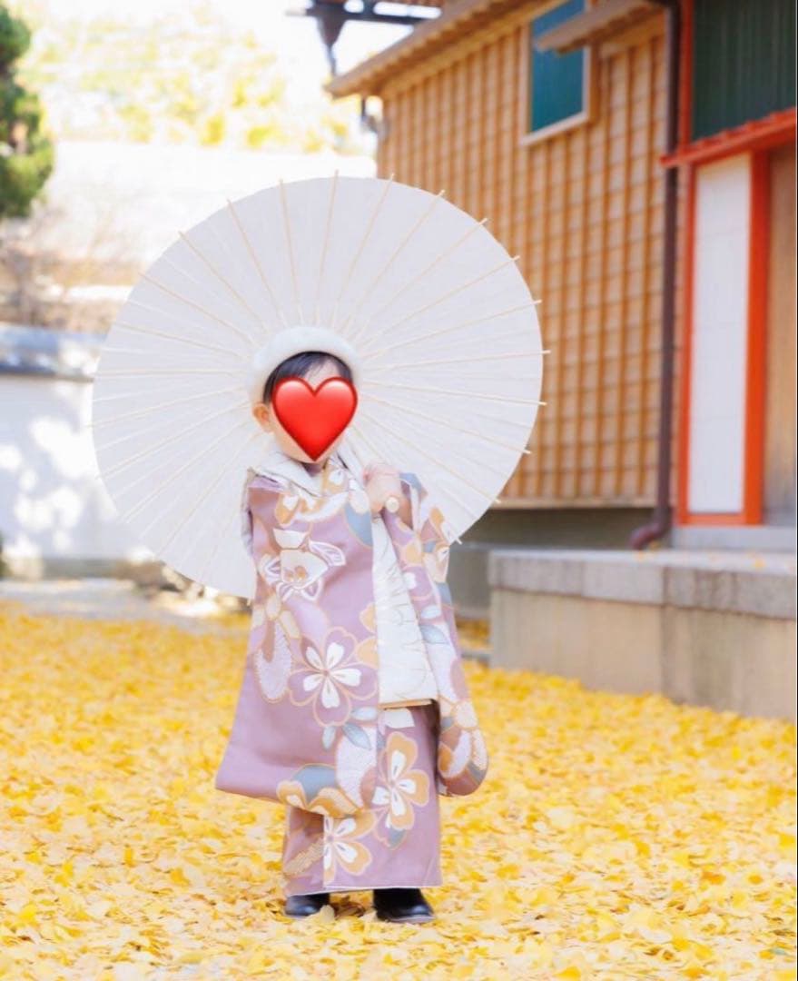 【お値下げ中】七五三　男の子　３歳　被布セット　utatane ひよこ商店