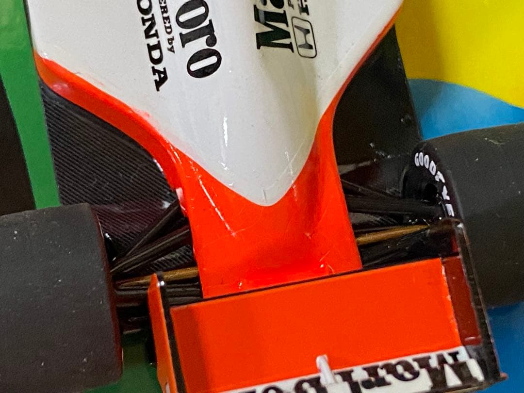 1/43 マクラーレンMP4/4ホンダ #12 A.セナ ワールドチャンピオン