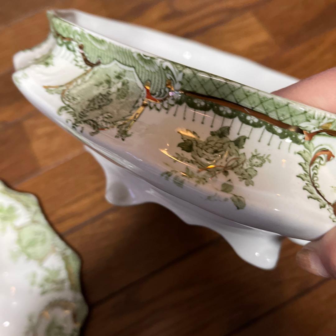 限定最終アンティークウェッジウッド高額キャセロールヴィンテージ形が凝ったデザイン