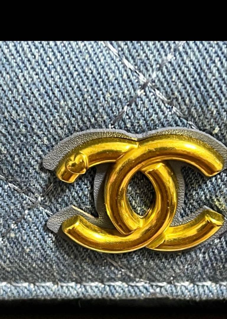 【CHANEL】￼非売品デニムノベルティケース【シャネル】