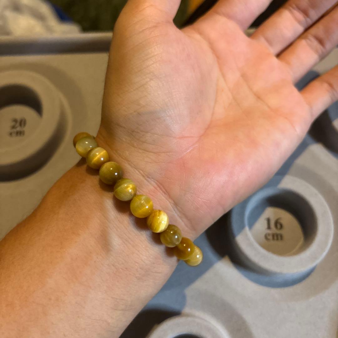 綺麗なゴールドタイガーアイ！ズドーンとくる！綺麗！