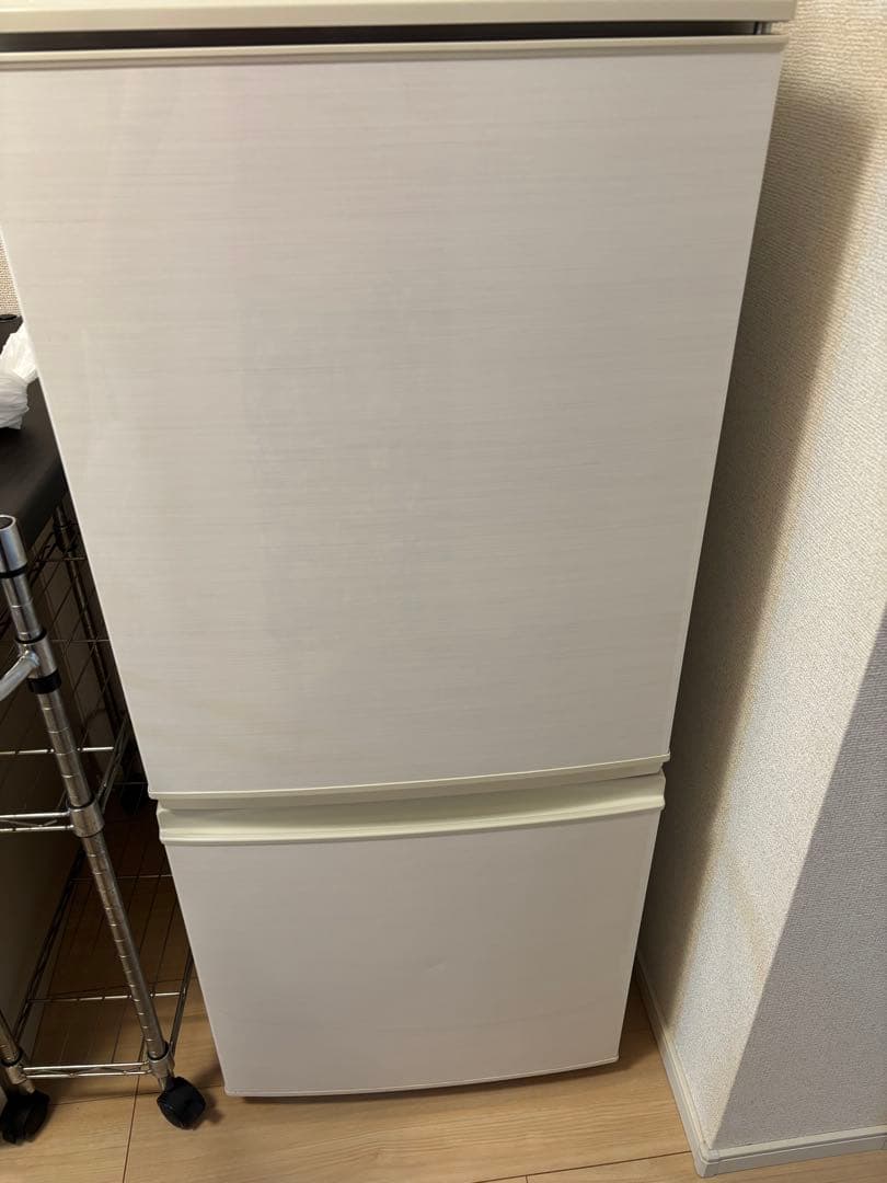 SHARP SJ-D14C-W 冷蔵庫 137L ホワイト8/20迄