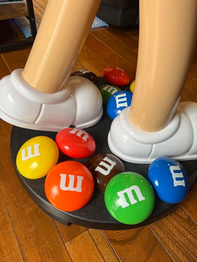 m&m's 特大ディスプレイ レッド 非売品 美品 エムアンドエムズ