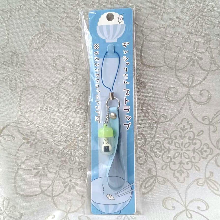 希少　ギンシャリさん ストラップ　2002年　サンエックス　レトロ　レア
