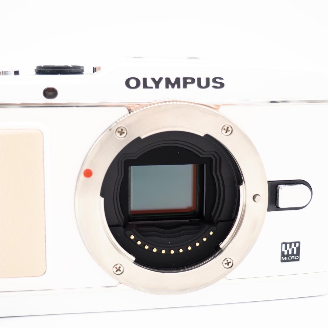OLYMPUS ミラーレス一眼 PEN E-P3 ホワイト