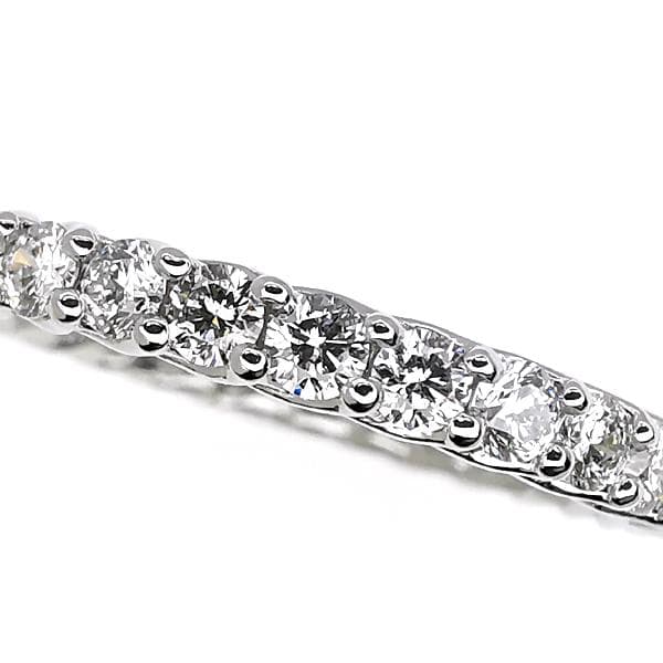 Pt ダイヤ リング 1.04ct フルエタニティ