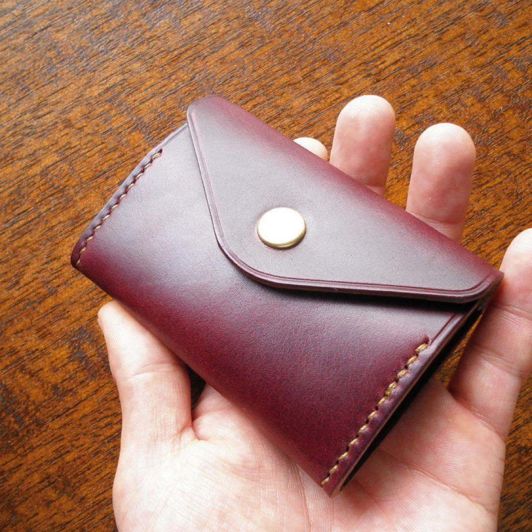 オーダー品　キーケース　ホーウィン　クロムエクセル　バーガンディ