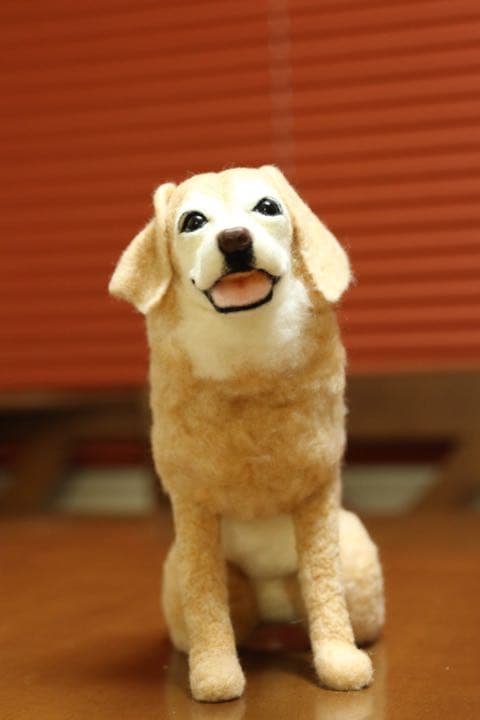羊毛フェルト　ラブラドールレトリーバー