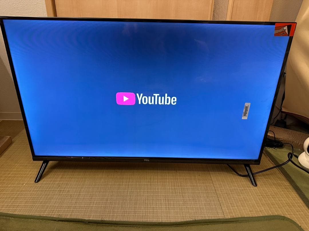 24年製新品並み！TCL 32S54H スマートテレビ　チューナーレス　32型