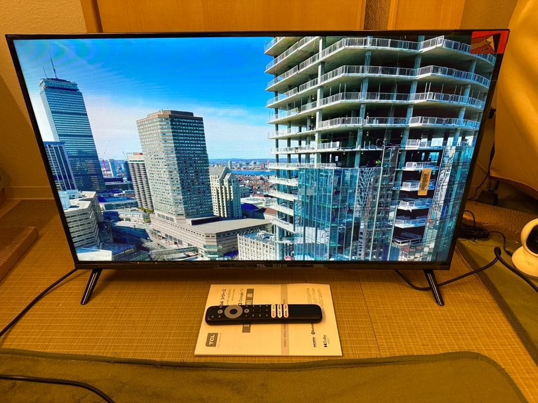 24年製新品並み！TCL 32S54H スマートテレビ　チューナーレス　32型