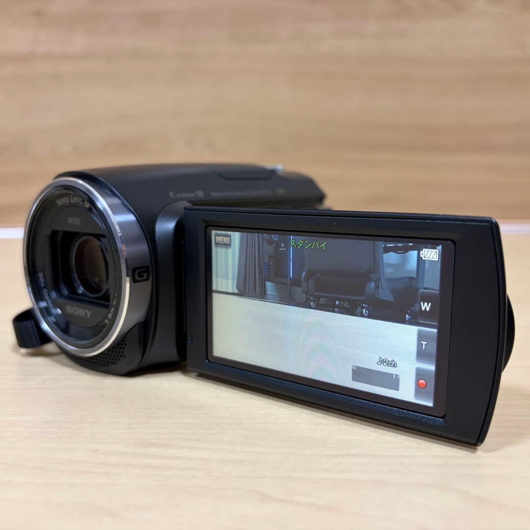 ソニー SONY HDR-CX670 デジタルビデオカメラ ブラック【中古】