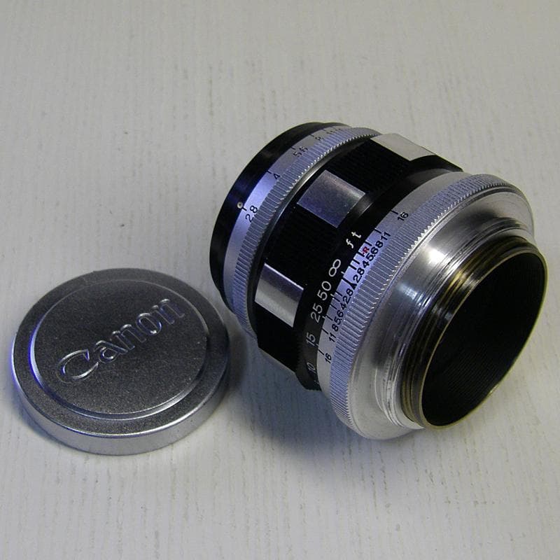 ライカＬマウント◎Ｃａｎｏｎ ５０／２．８