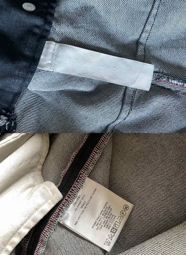 shinya kozuka 半端丈デニム Y'S incarnation