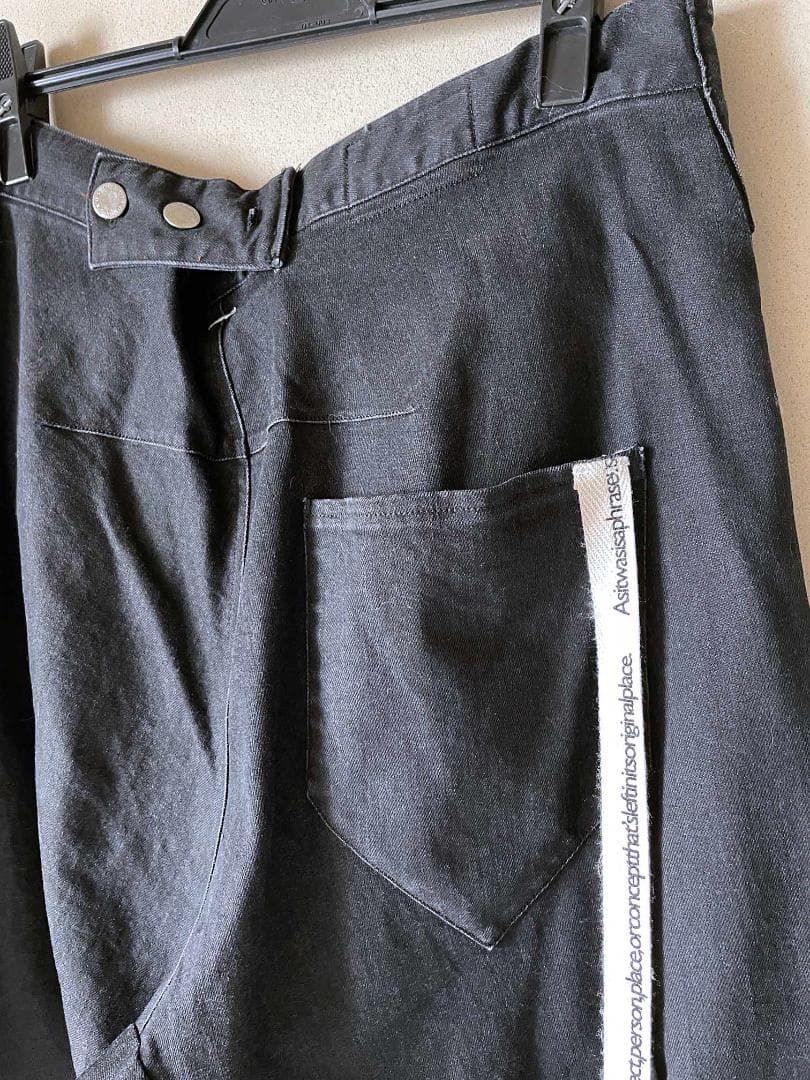 shinya kozuka 半端丈デニム Y'S incarnation