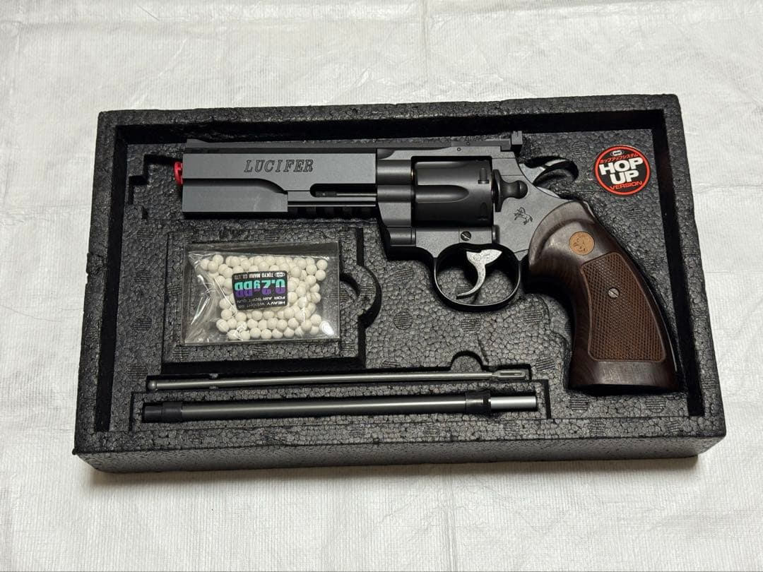 キャロムショット　ルシフェル　マルイ　パイソン　ガスガン