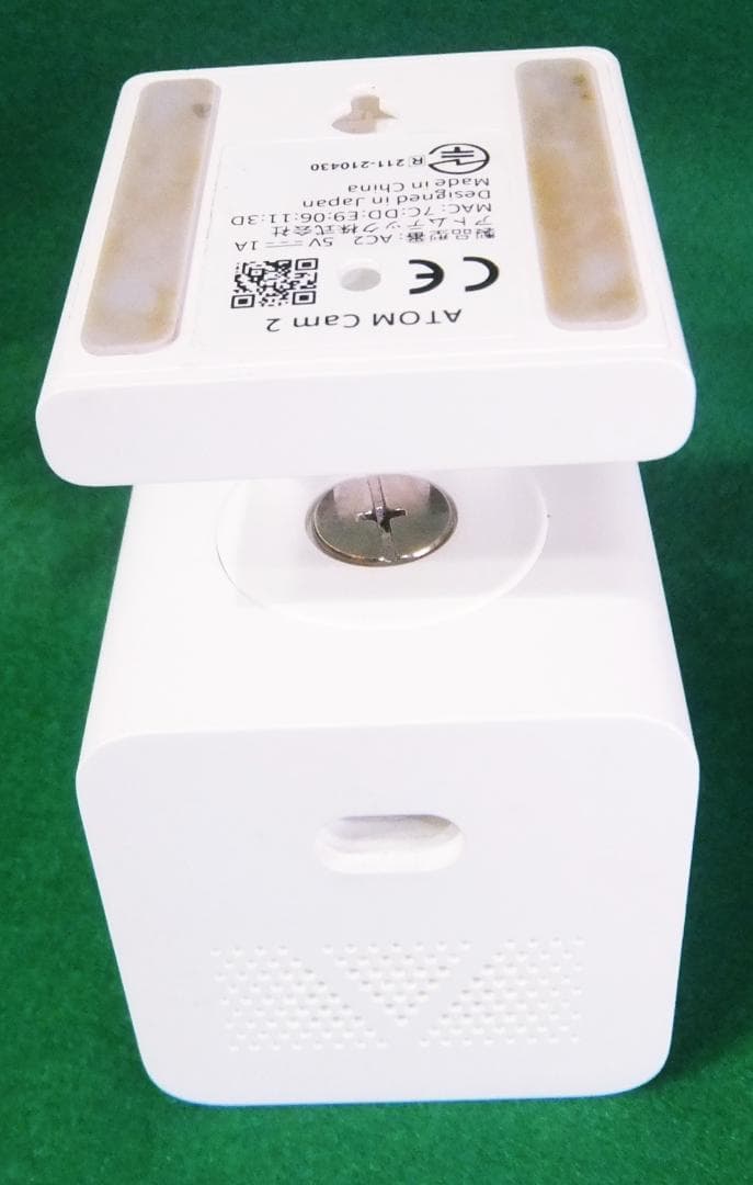 ★atom cam2 ネットワークカメラ　ペットカメラ　見守り　防犯cam 2