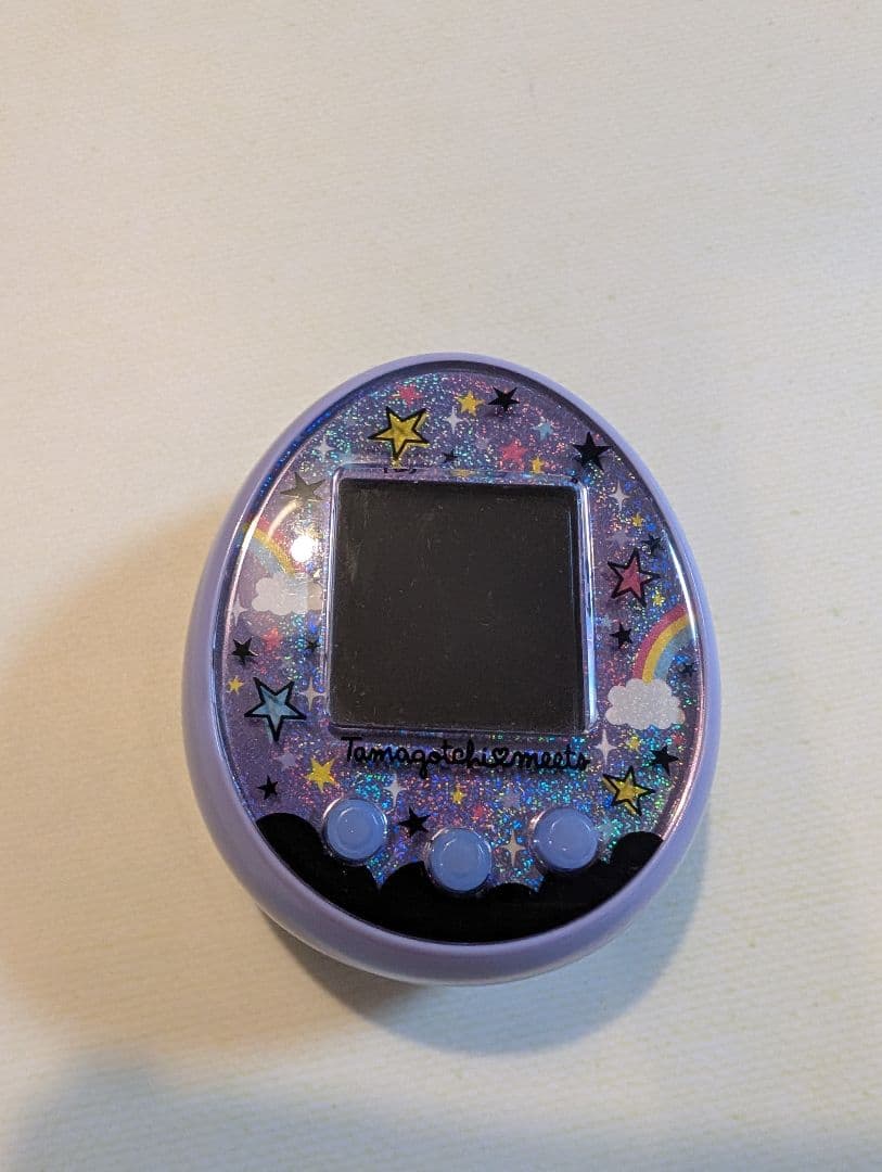 動作確認済入手困難★バンダイ たまごっちみーつ パープル