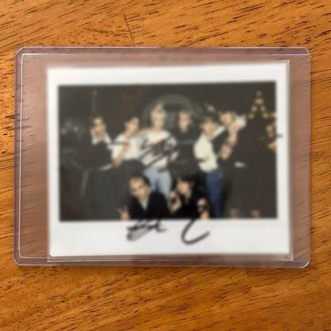 ✩*】様 Stray kids メンバー全員 直筆サイン チェキ ポラロイド C