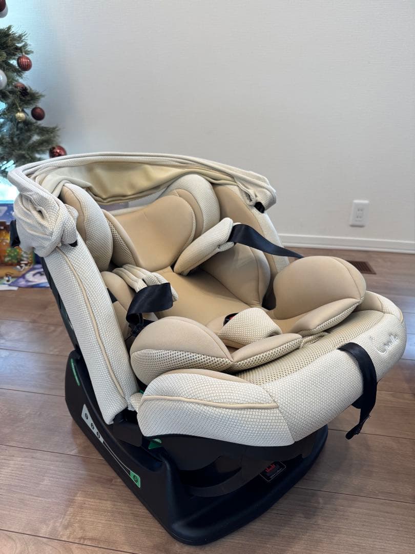 チャイルドシート クレイドル カルートロング 美品 保証書付き