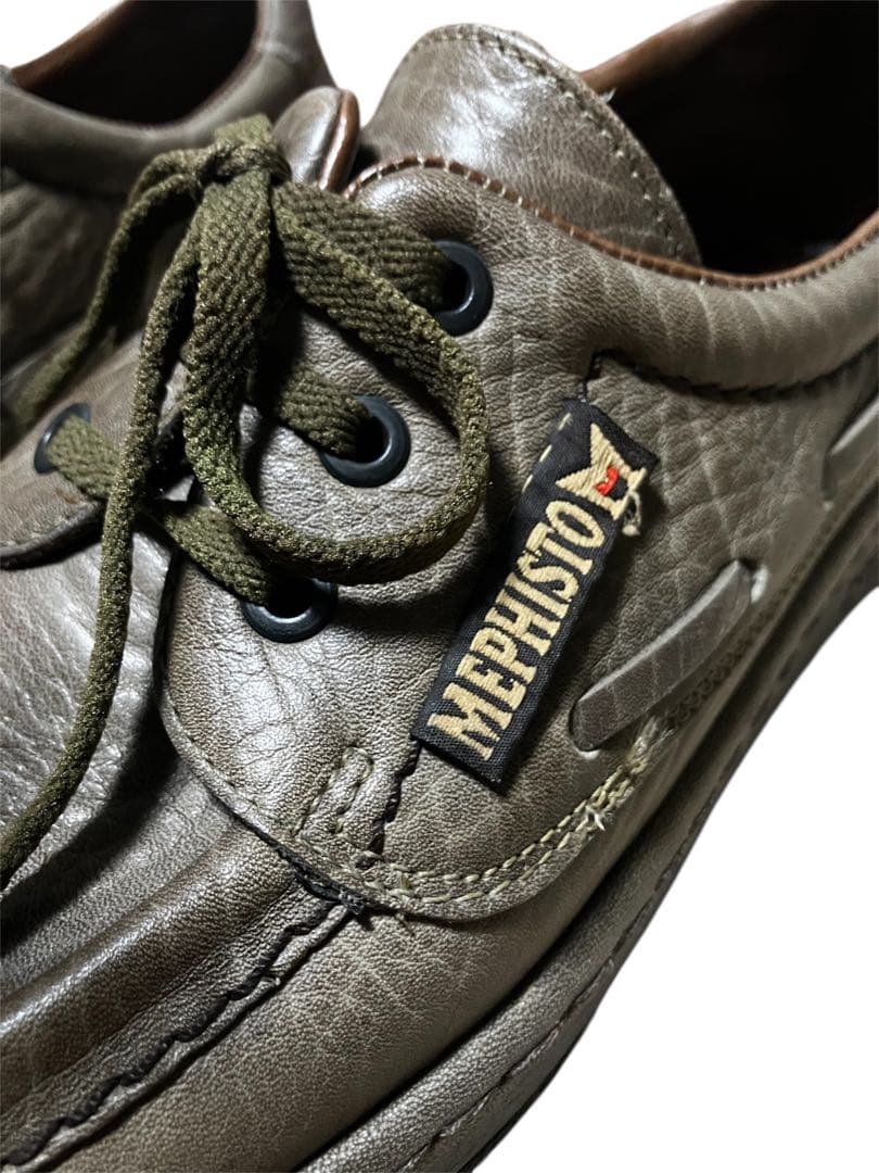 MEPHISTO メフィスト　デッキシューズ　レザーシューズ　サイズ6 約26