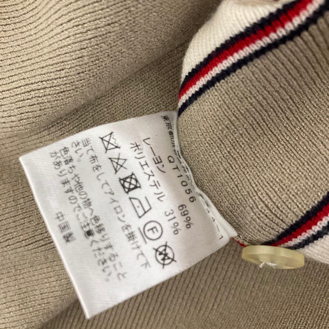 新品　rhodolirion Frill Polo Sweater ポロシャツ