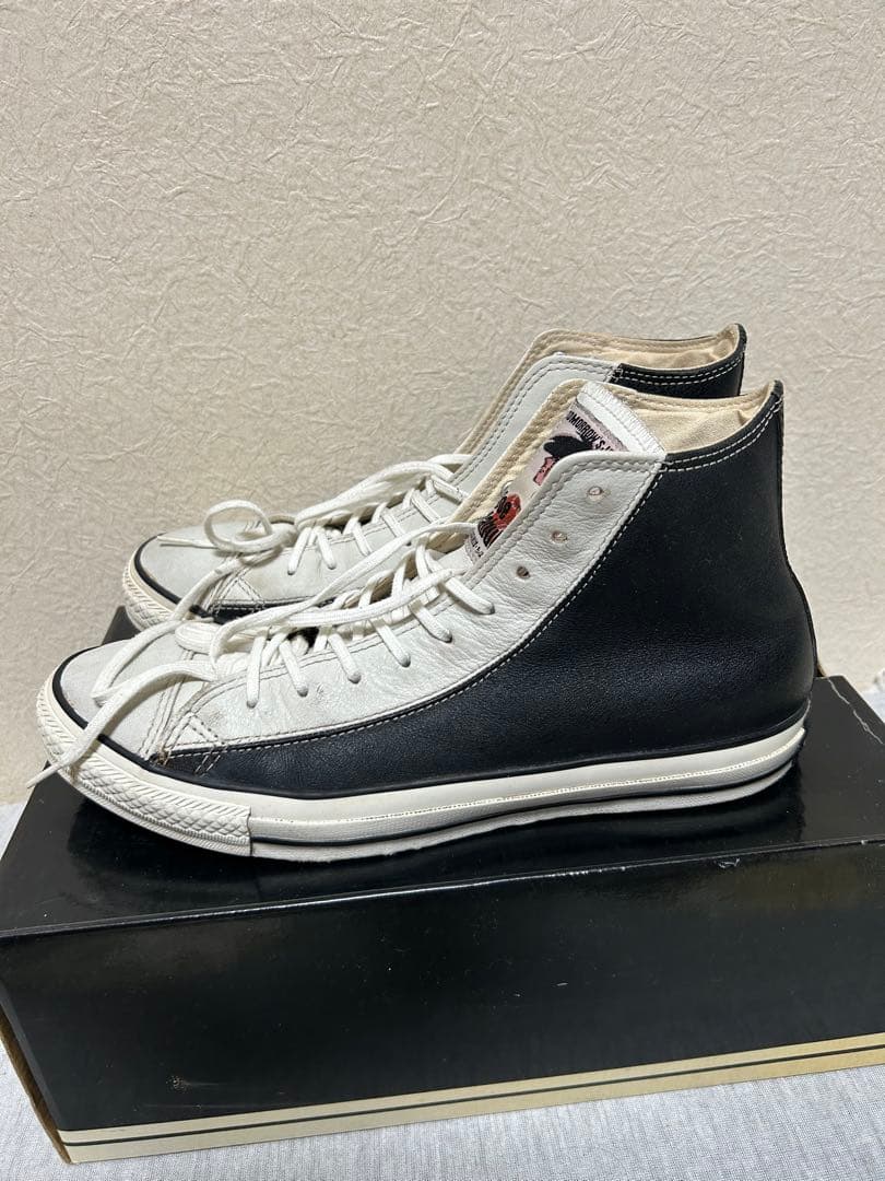 コンバースオールスター　あしたのジョー　27cm 白✖️黒