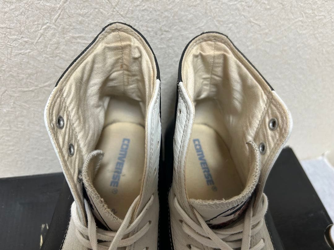 コンバースオールスター　あしたのジョー　27cm 白✖️黒