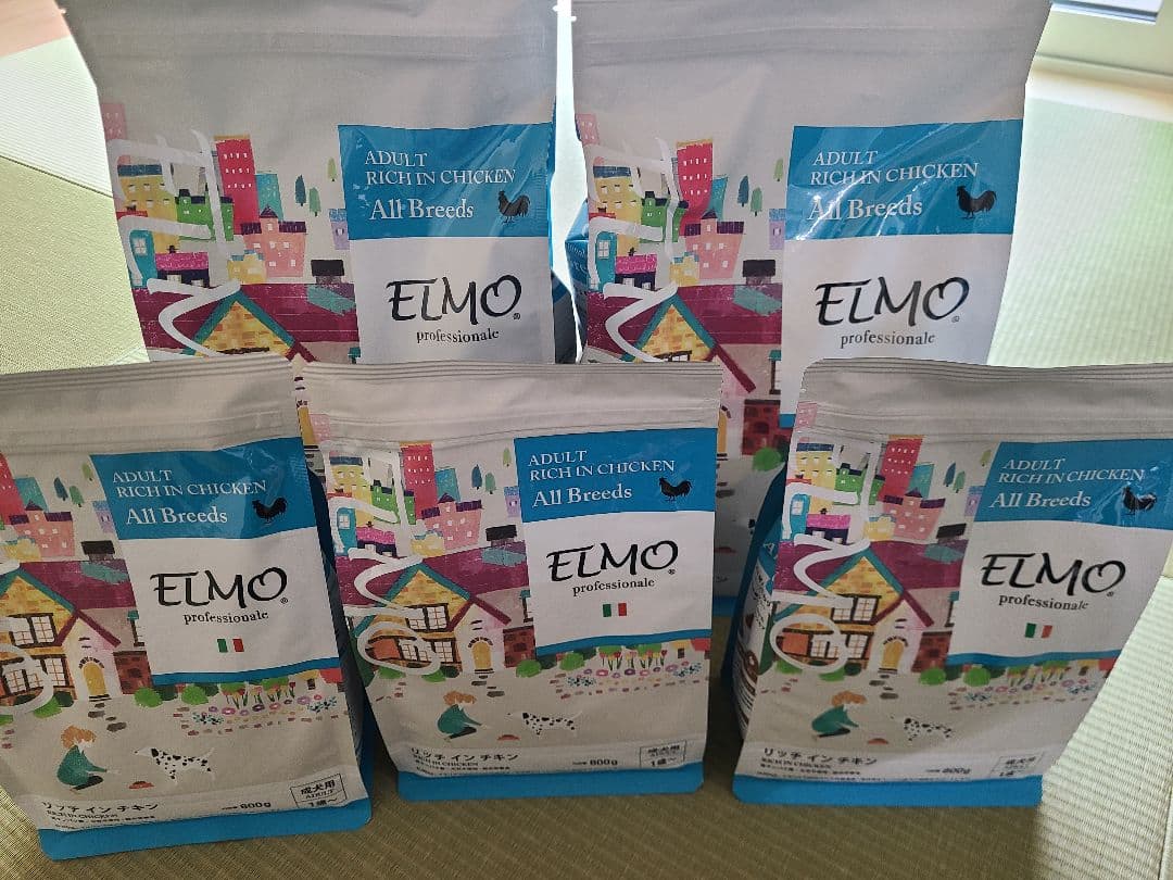 ELMOリッチインチキン　3㎏×2　800g×3