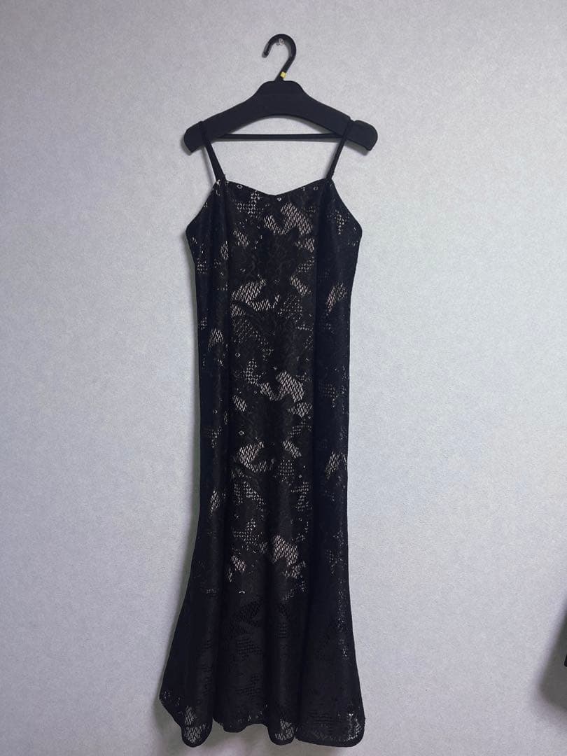 【美品】etoll. 3wayシフォンボレロ&レースキャミドレス S