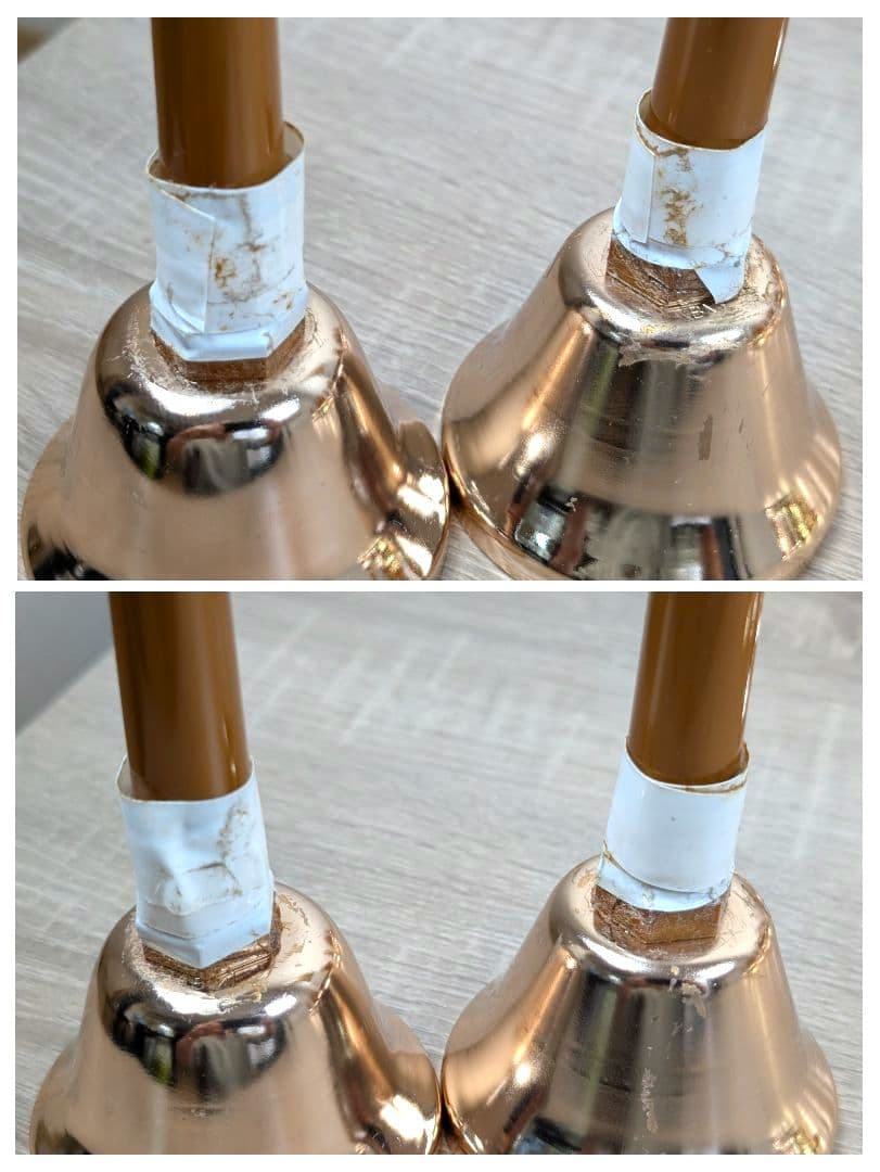 【現状品】ミュージックベル 23音 31本セット ハンドベル 内田洋行 ウチダ