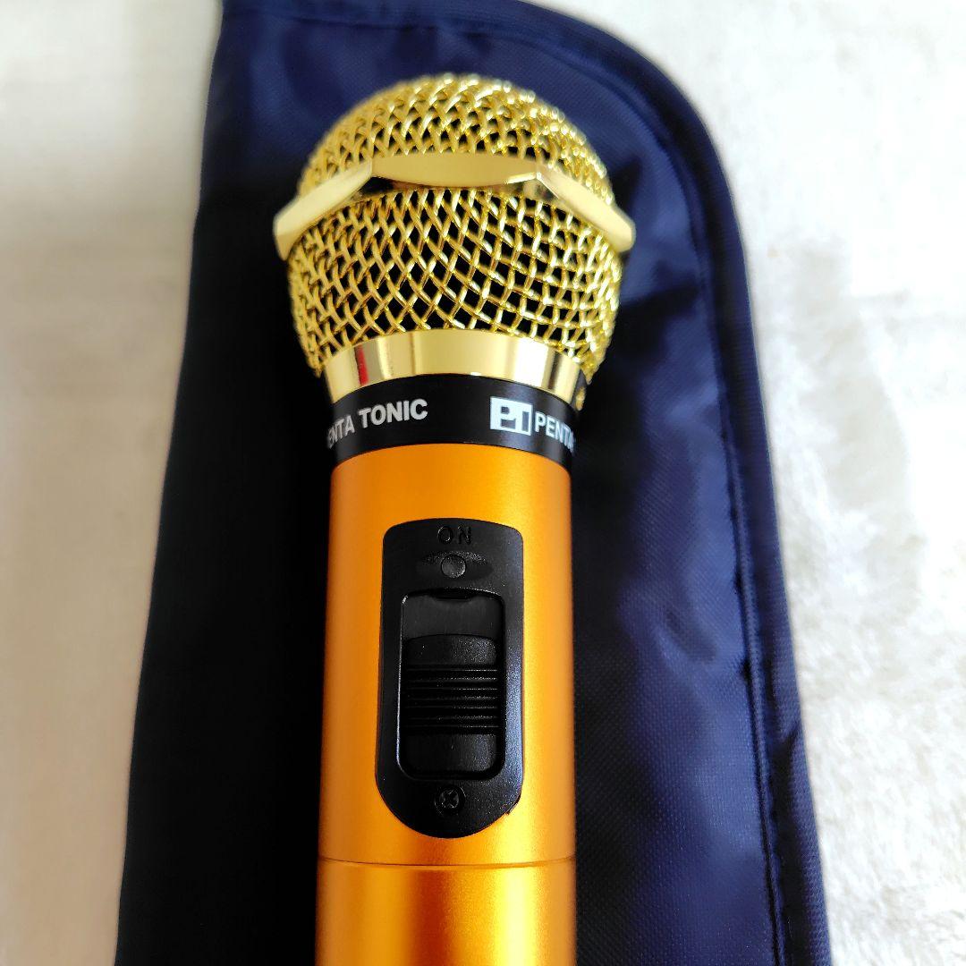 【美品】赤外線ワイヤレスマイク GT-M-150　ゴールド