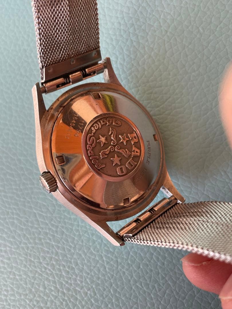 RADO Purple Horse 11794 1970年代 極美品 自動巻時計