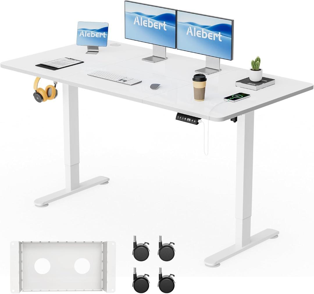 【新品・未開封】Alebert 電動式 昇降デスク テーブル 160*80cm
