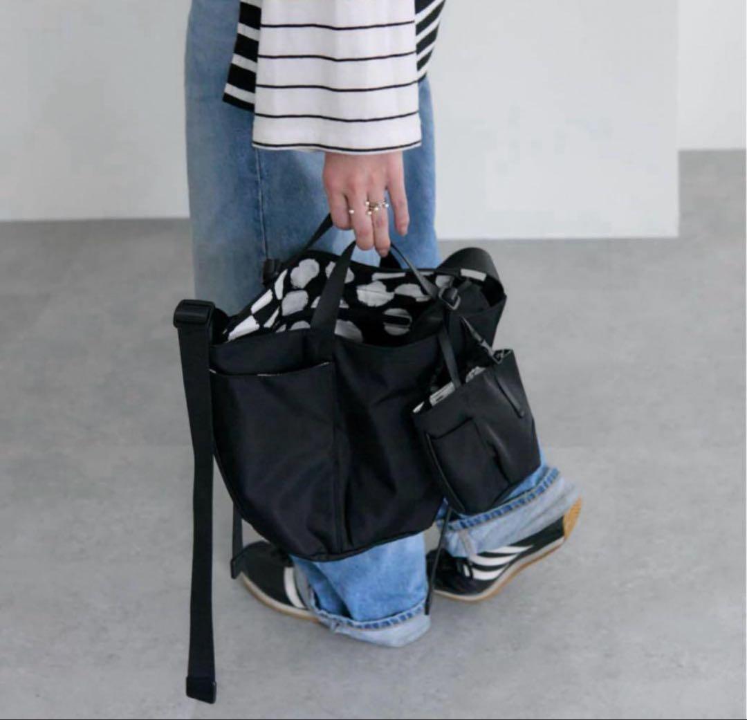 ear PAPILLONNERイアパピヨネ　アジャスタートートバッグ　Sサイズ