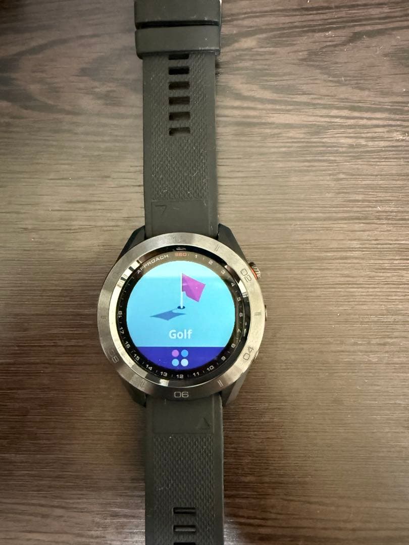 Garmin Approach S60 ゴルフGPSウォッチ 黒 箱付き